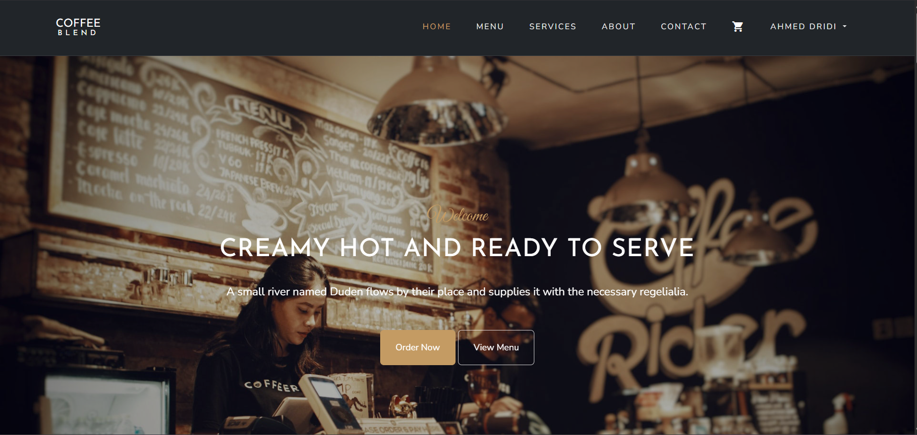 Coffee Shop Platform